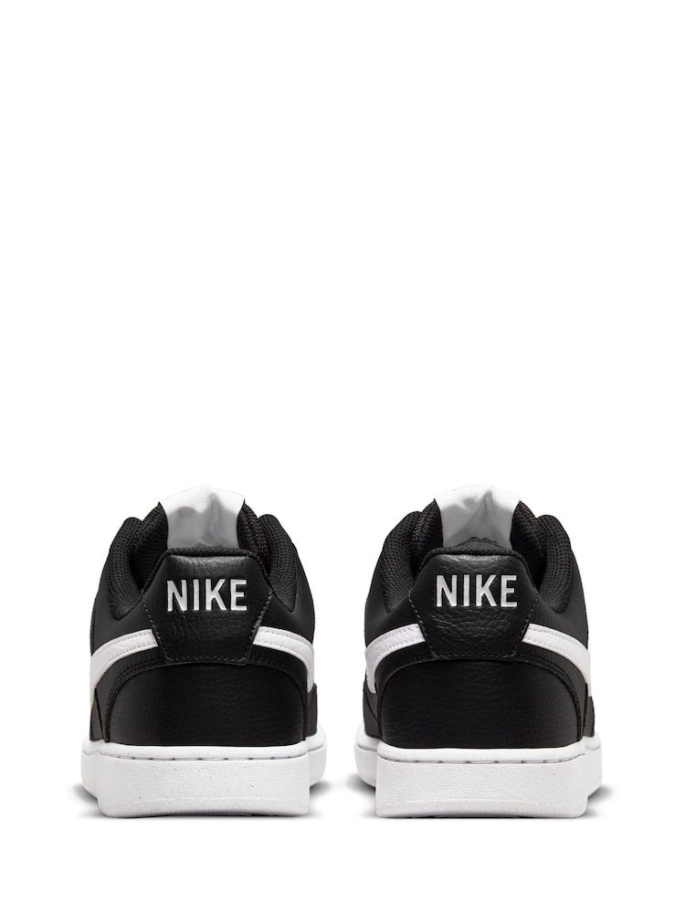 Nike Nike Court Vision Black White, foto 4 dari 4